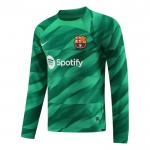 Günstige Fußballtrikots FC Barcelona Ter Stegen 1 Torwart Heimtrikot 2023-24 Langarm